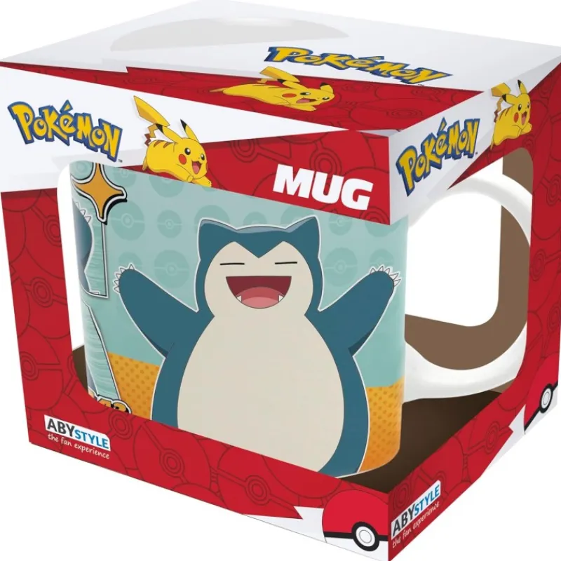 Abystyle Pokemon Hogar|Regalos Y Coleccionismo Para Gamers - Cosas De Videojuegos Míticos^Taza Pokemon 320ml Snorlax Comic Strip