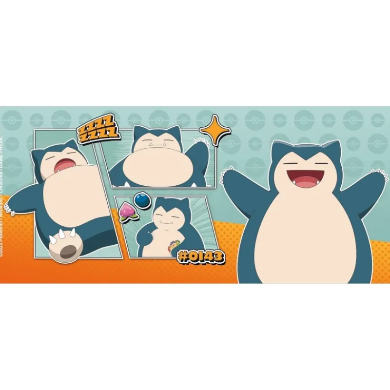 Abystyle Pokemon Hogar|Regalos Y Coleccionismo Para Gamers - Cosas De Videojuegos Míticos^Taza Pokemon 320ml Snorlax Comic Strip