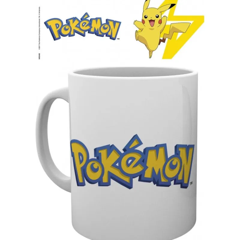Abystyle Pikachu|Pokemon Hogar^Taza Pokémon 320ml con Logo & Pikachu