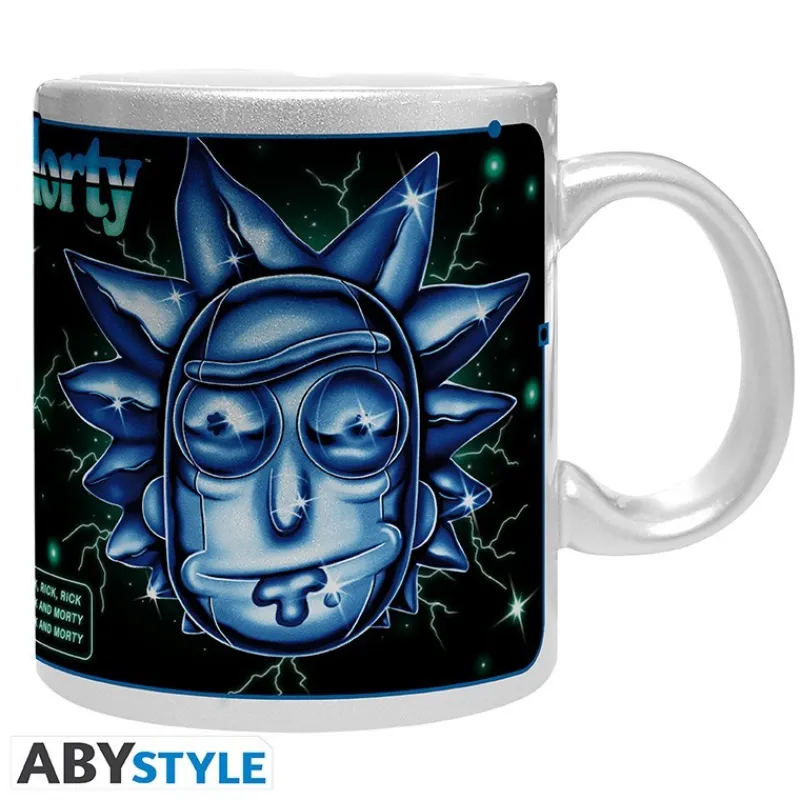 Online Taza Rick and Morty 320 ml Subli Silver Rick And Morty