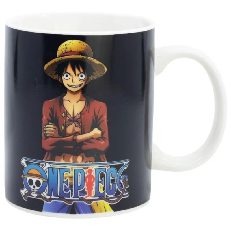 Stor Cosas De Luffy One Piece|Hogar One Piece^Taza sensitiva al calor One Piece Luffy 325 ml