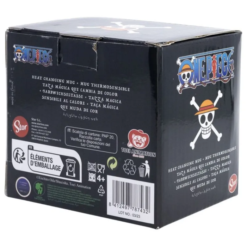 Stor Cosas De Luffy One Piece|Hogar One Piece^Taza sensitiva al calor One Piece Luffy 325 ml