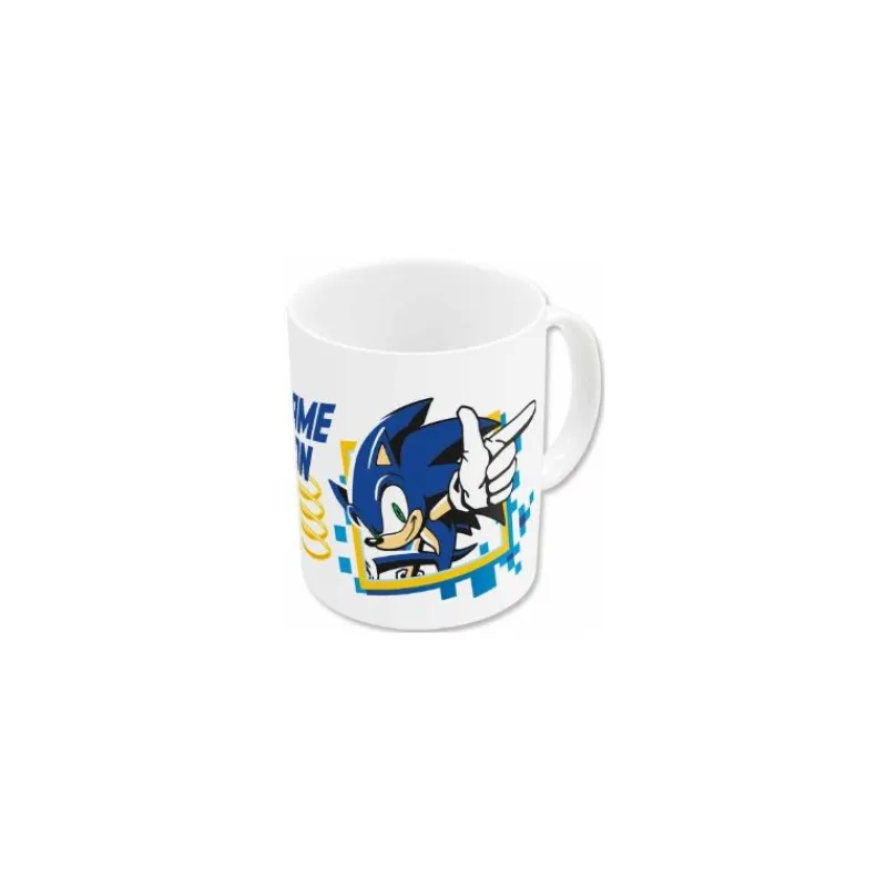 Sale Taza Sonic the Hedgehog Game On 325 ml Regalos Y Coleccionismo Para Gamers - Cosas De Videojuegos Míticos