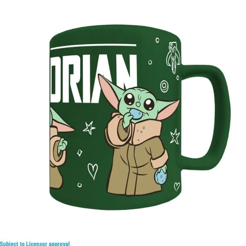 Discount Taza Star Wars The Mandalorian Fuzzy Grogu de Cerámica The Mandalorian