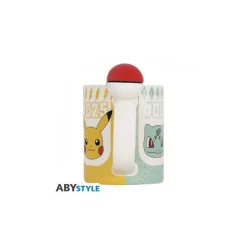 Abystyle Más Regalos De Pokemon|Pokemon Hogar^Taza starters con pokeball 3D Pokèmon