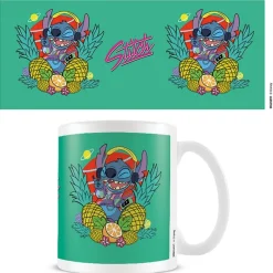 Pyramid International Películas Y Personajes De Disney ·Lilo Y Stitch^Taza Stitch con frutas 315 ml - Licencia oficial