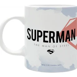 Clearance Taza Superman Man of Steel 320ml de DC Comics Regalos De Superhéroes Dc|Superhéroes Marvel