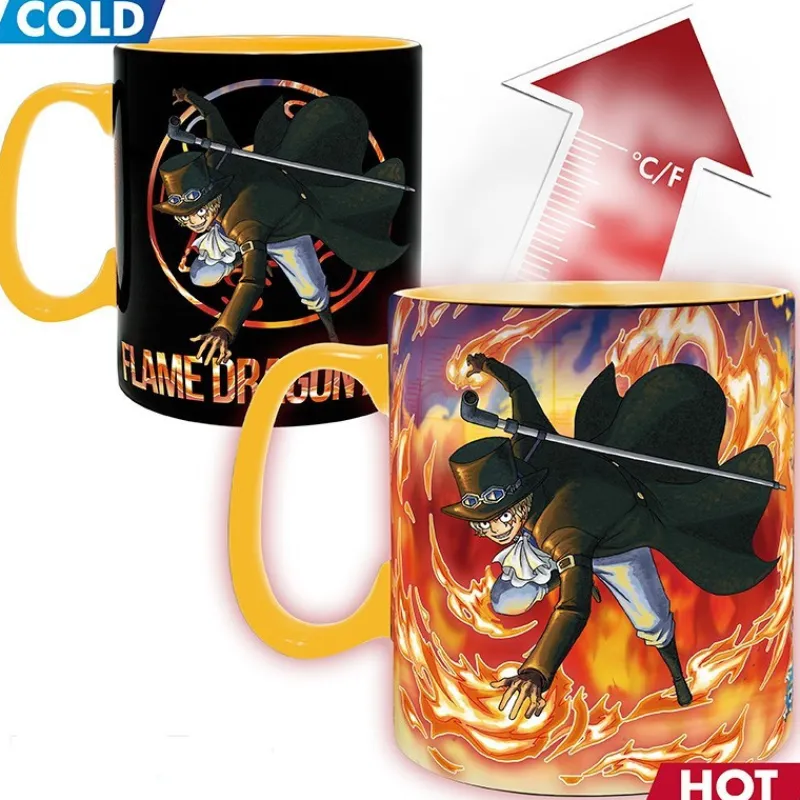 Abystyle Cosas De Luffy One Piece|Hogar One Piece^Taza termica Luffy & Sabo One Piece