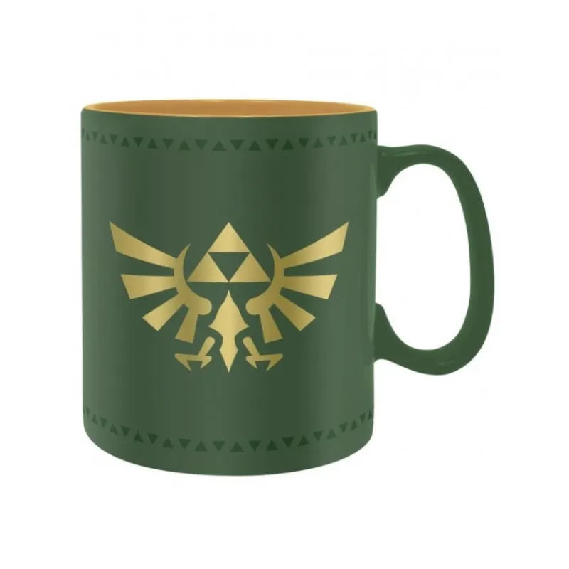 Otros Fabricantes Regalos Zelda ^Taza The Legend of Zelda 460 ml Insignia Hyrule
