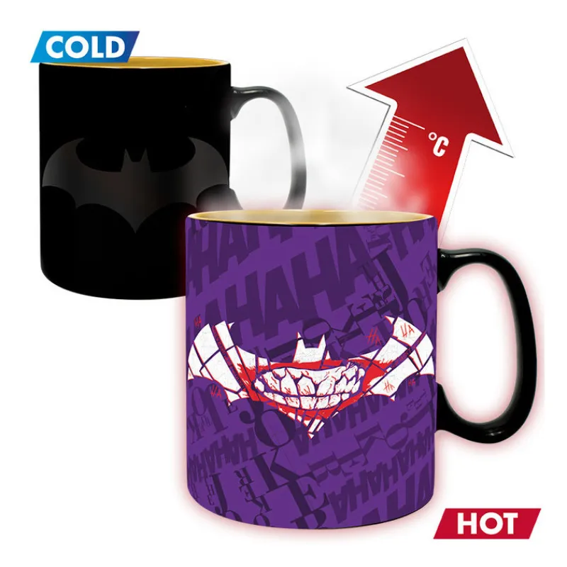 Sale Taza Térmica Joker y Batman 460 ml Regalos De Superhéroes Dc|Tazas Dc