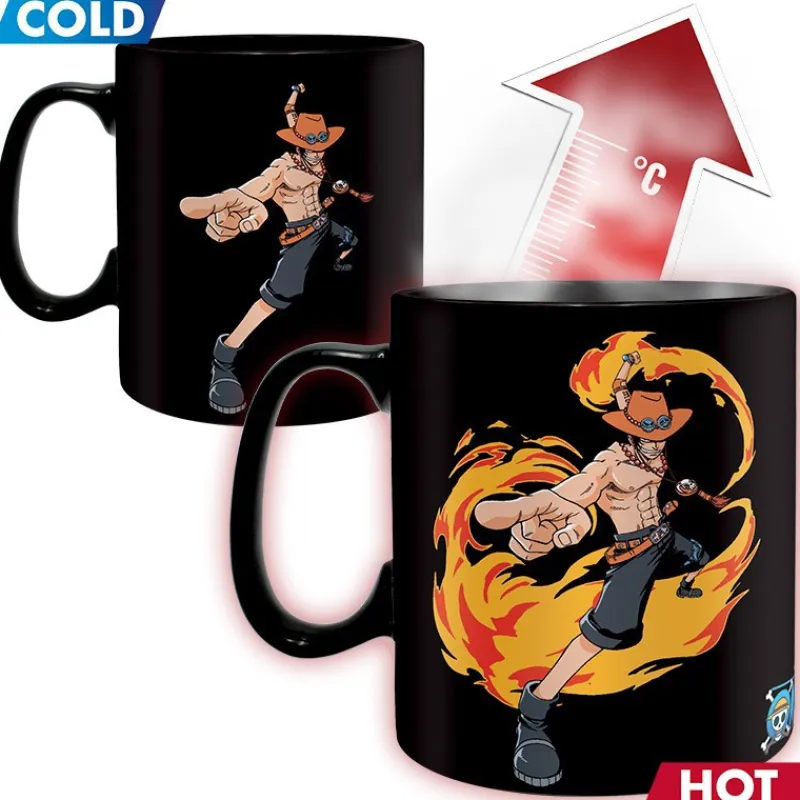 Outlet Taza Térmica One Piece Luffy y Ace Cosas De Luffy One Piece|Hogar One Piece