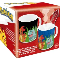 Stor Pikachu|Pokemon Hogar^Taza Térmica Pokémon con Squirtle, Pikachu, Charmander y Bulbasaur - 325 ml