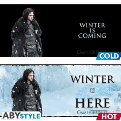 Abystyle Juego De Tronos Y La Casa Del Dragón ^Taza térmica Winter Is Here Juego de Tronos