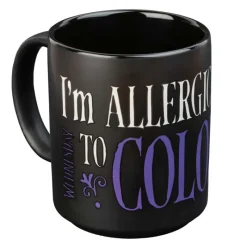 Hot Taza Wednesday I´M Allergic To Color Miércoles Addams