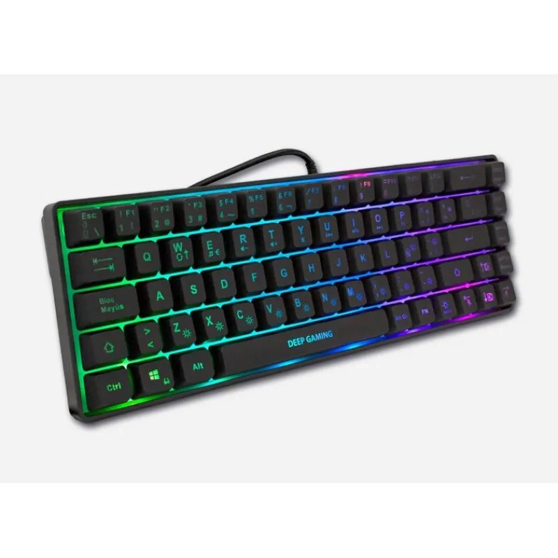 Coolbox Gaming De Colores|Teclados Y Ratones Gaming^Teclado Gaming Mini TM065 RGB 65%