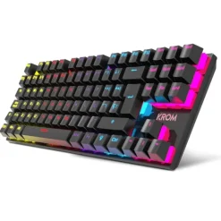 Krom Teclados Y Ratones Gaming^Teclado Gaming Kasic TKL RGB Rainbow