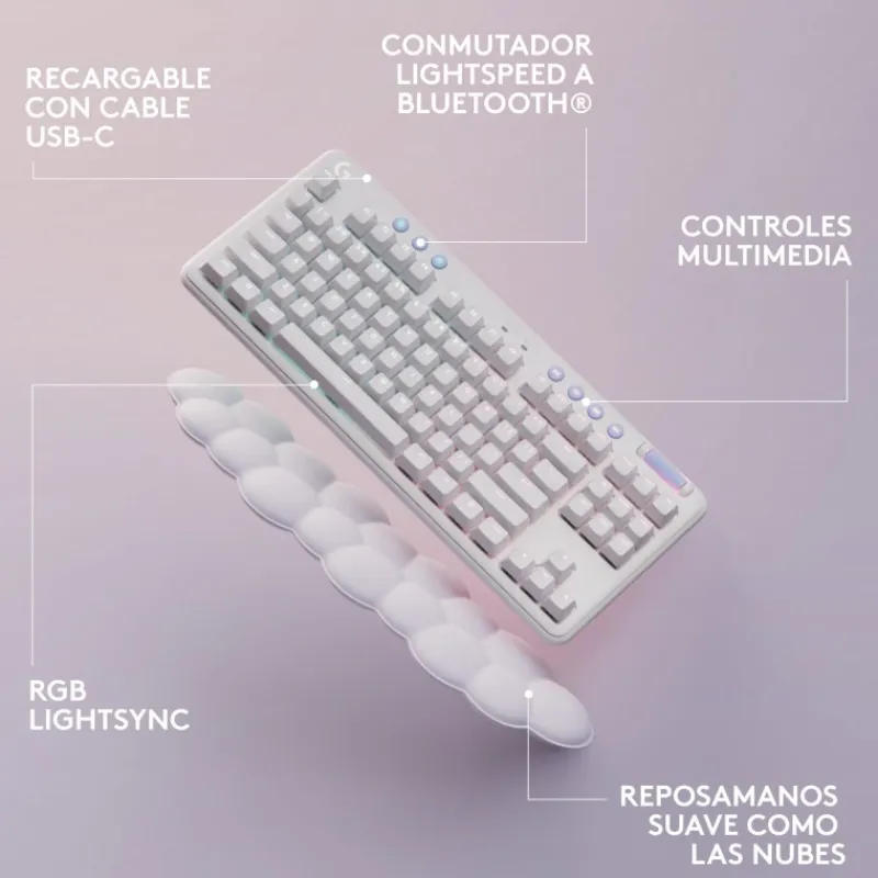 Best Teclado Gaming Mecánico G715 con RGB y Bluetooth Teclados Y Ratones Gaming