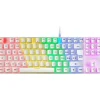 Mars Gaming Teclados Y Ratones Gaming^Teclado Inalámbrico MK80 Blanco RGB
