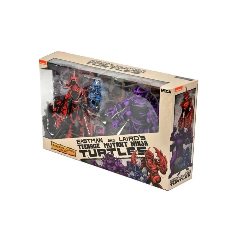 Clearance Teenage Mutant Ninja Turtles (Mirage Comics) Figuras Shredder Clones Box Set 18 cm Las Tortugas Ninja