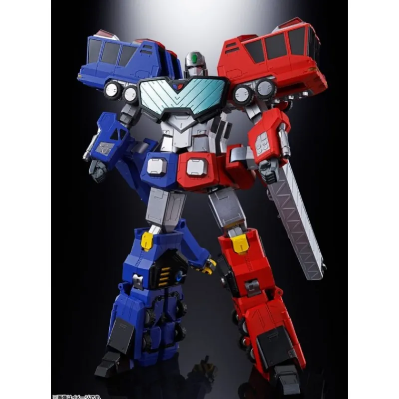 New The King of Braves GaoGaiGar Final Soul of Chogokin Figura GX-109 Choryujin 26 cm Figuras