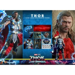 Hot Toys Superhéroes Marvel|Coleccionismo Marvel^Thor: Love and Thunder Figura 1:6