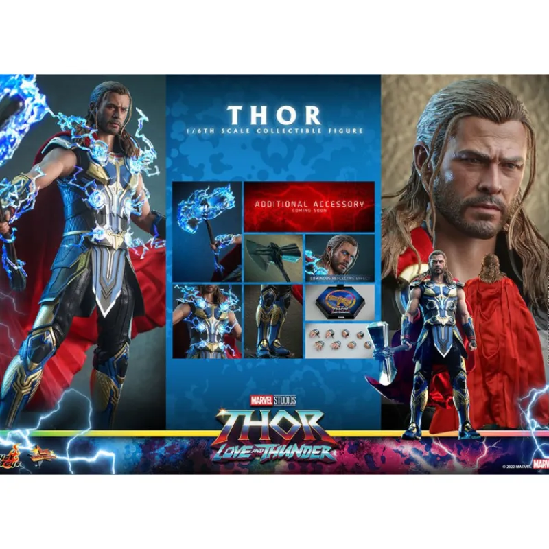 Hot Toys Superhéroes Marvel|Coleccionismo Marvel^Thor: Love and Thunder Figura 1:6