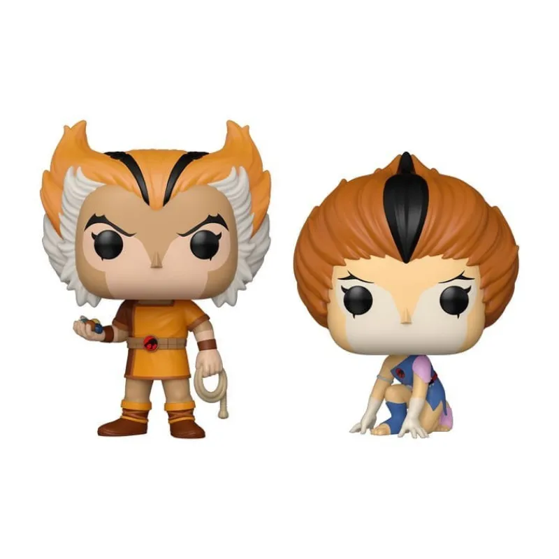 Clearance Thundercats Pack de 2 Figuras POP! Vinyl Wilykat & Wilykit 9 cm Thundercats