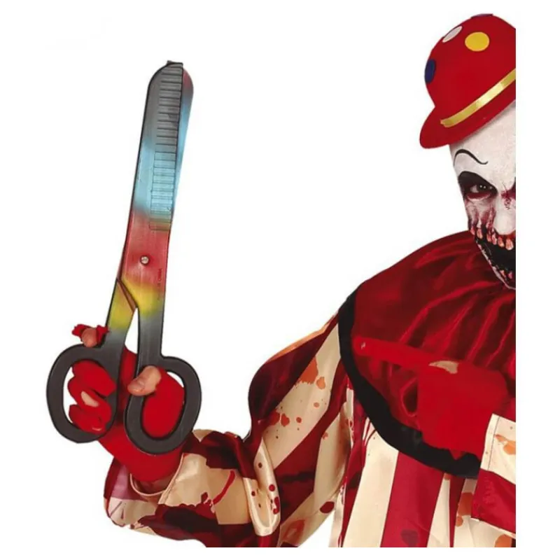 Best Tijera Multicolor de 40 cm Complementos Para Disfraces|Accesorios Halloween Y Terror