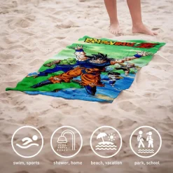 Niños Cerdá Kids Ropa Y Téxtil: Cosas Que Ponerse Para Niños ^TOALLA ALGODÓN PREMIUM DRAGON BALL