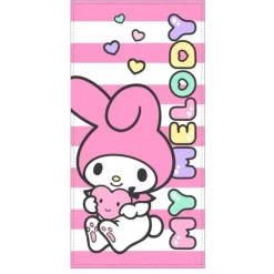 Niños New Import Ropa Y Téxtil: Cosas Que Ponerse Para Niños ^Toalla de Microfibra My Melody Hello Kitty 70x140cm