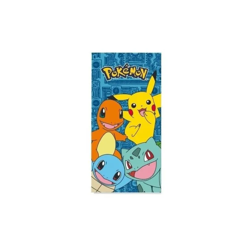 New Import Pikachu|Más Regalos De Pokemon^Toalla de microfibra Pokémon Starter 70x140cm
