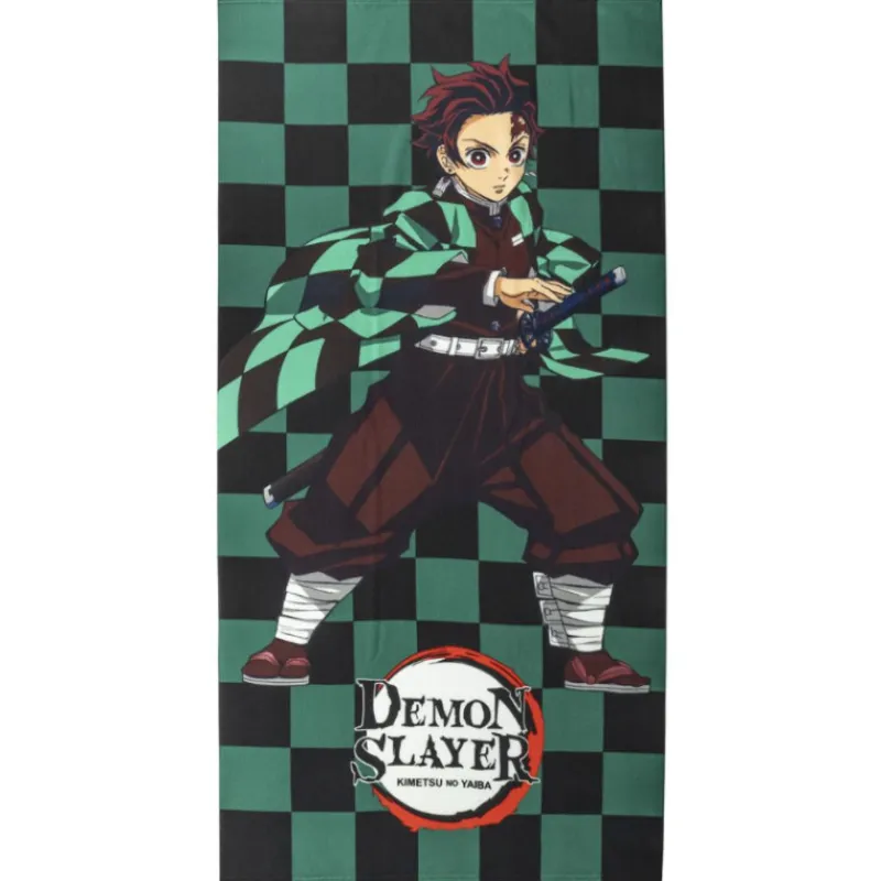 Sale TOALLA MICROFIBRA DEMON SLAYER Niños Ropa Y Téxtil: Cosas Que Ponerse Para Niños