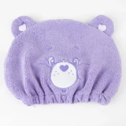 Clearance Toalla para Cabello Care Bears Morada 100% Poliéster Accesorios Para El Pelo, Gafas De Sol Y Kits De Belleza Infantiles