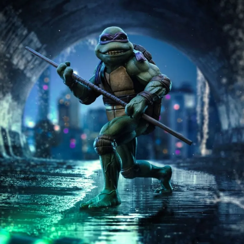 Clearance Tortugas Ninja Estatua Donatello 1/10 18 cm Las Tortugas Ninja