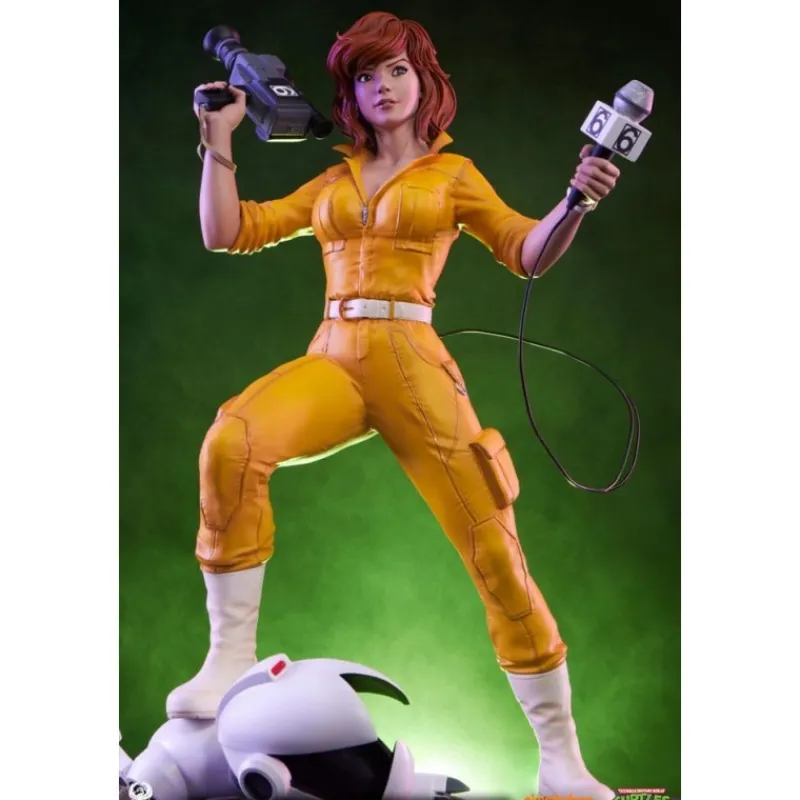 Hot Tortugas Ninja Estatua Premier Series 1/4 April O'Neil 46 cm Las Tortugas Ninja
