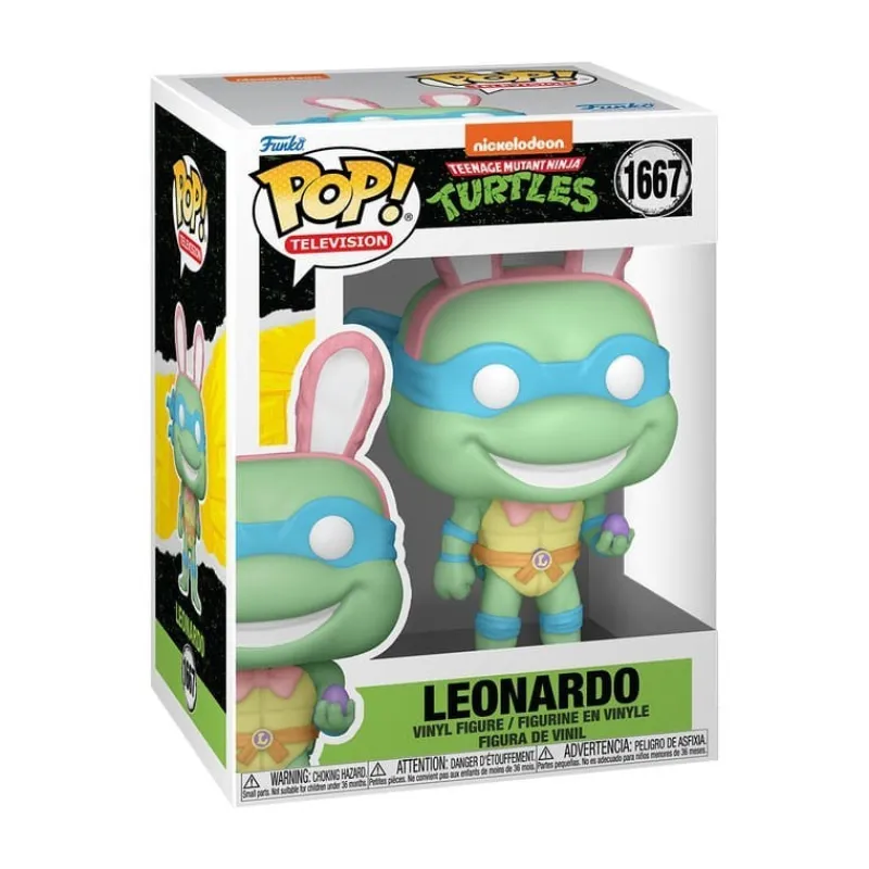 Best Tortugas Ninja Figura POP! Vinyl Easter 2025 Leo 9 cm Las Tortugas Ninja