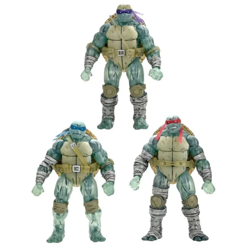 Neca Las Tortugas Ninja^Tortugas Ninja Pack de 3 Figuras Ghost Brothers 18 cm