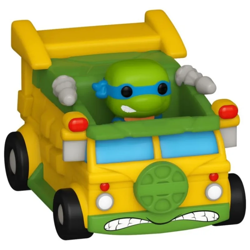 Outlet Tortugas Ninja POP! Rides Figura Leonardo con Van 2,5 cm Las Tortugas Ninja
