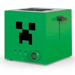 Ukonic Minecraft|Regalos Y Coleccionismo Para Gamers - Cosas De Videojuegos Míticos^Tostadora Creeper Minecraft