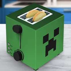 Ukonic Minecraft|Regalos Y Coleccionismo Para Gamers - Cosas De Videojuegos Míticos^Tostadora Creeper Minecraft