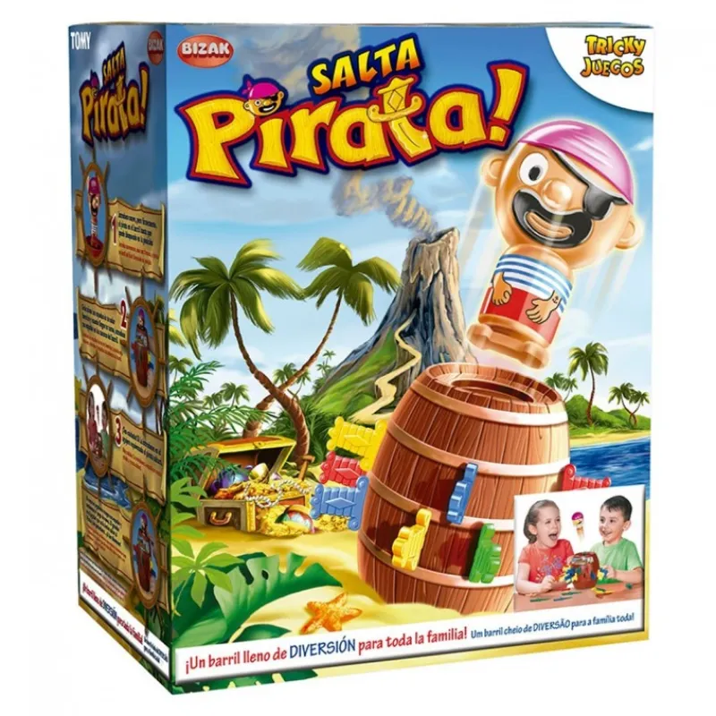 Best Tricky Juego Salta Pirata de para Niños Juguetes, Figuras Y Más Regalos Para Peques|Juegos, Peluches Y Chuches