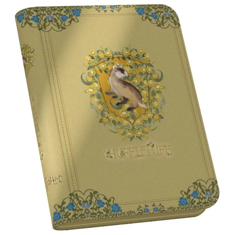Ultimate Guard Hufflepuff^Zipfolio 160 Xenoskin Hufflepuff - Harry Potter