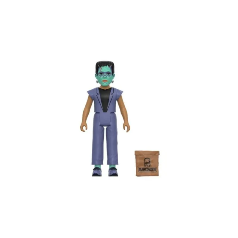 Super7 Monstruos De La Universal^Universal Monsters Figura Halloween Kids ReAction Frankenstein