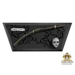 The Noble Collection Varitas Mágicas Para Disfraces|Varitas Harry Potter^Varita Bellatrix Lestrange con expositor