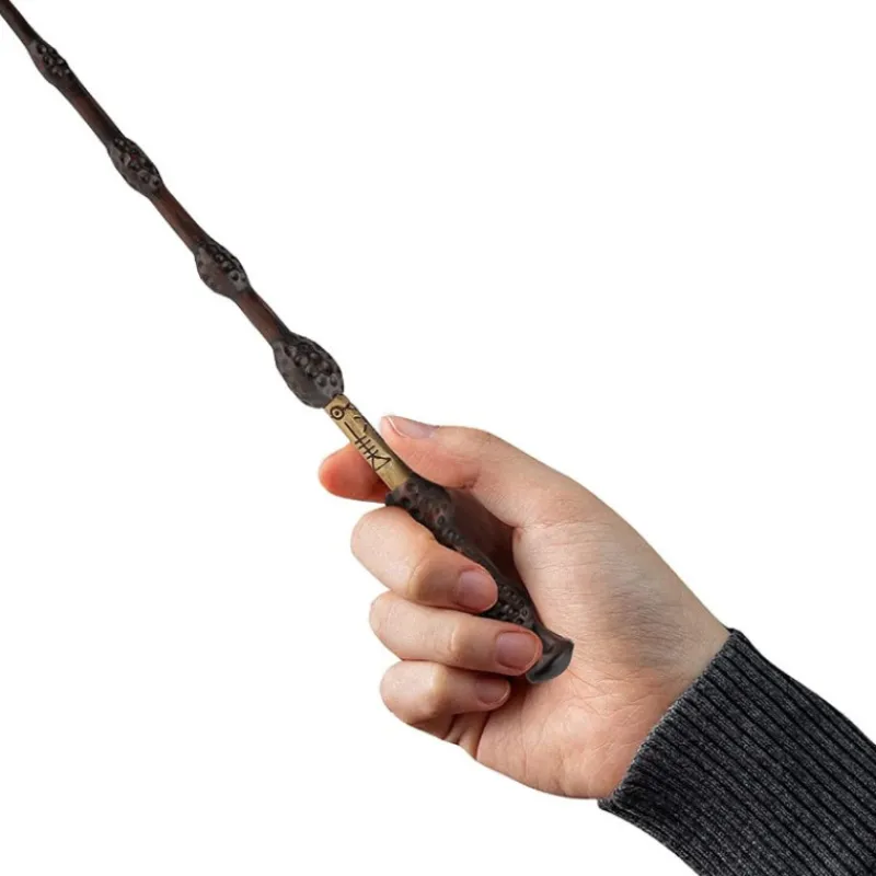 Cinereplicas Varitas Harry Potter^Varita Bolígrafo Dumbledore Harry Potter con Soporte