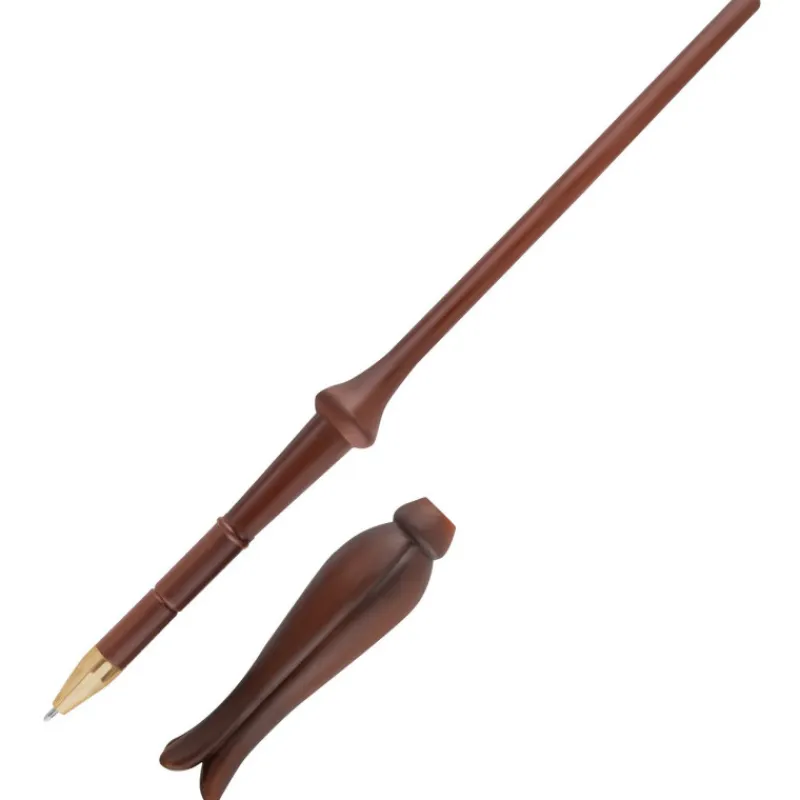 Sale Varita Bolígrafo Luna Lovegood Harry Potter con Soporte Varitas Harry Potter