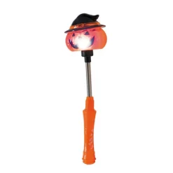 Disfrazzes Varitas Mágicas Para Disfraces|Accesorios Halloween Y Terror ^Varita de Calabaza con Luz de 24 cm