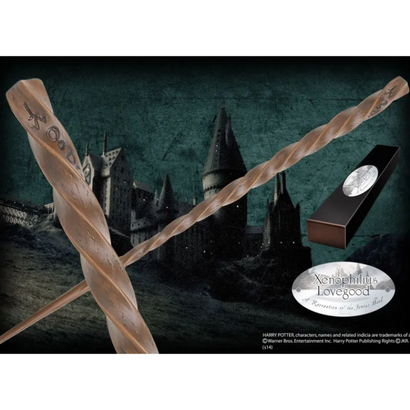 The Noble Collection Varitas Harry Potter^Varita de colección Xenophilius Lovegood Ed. Carácter