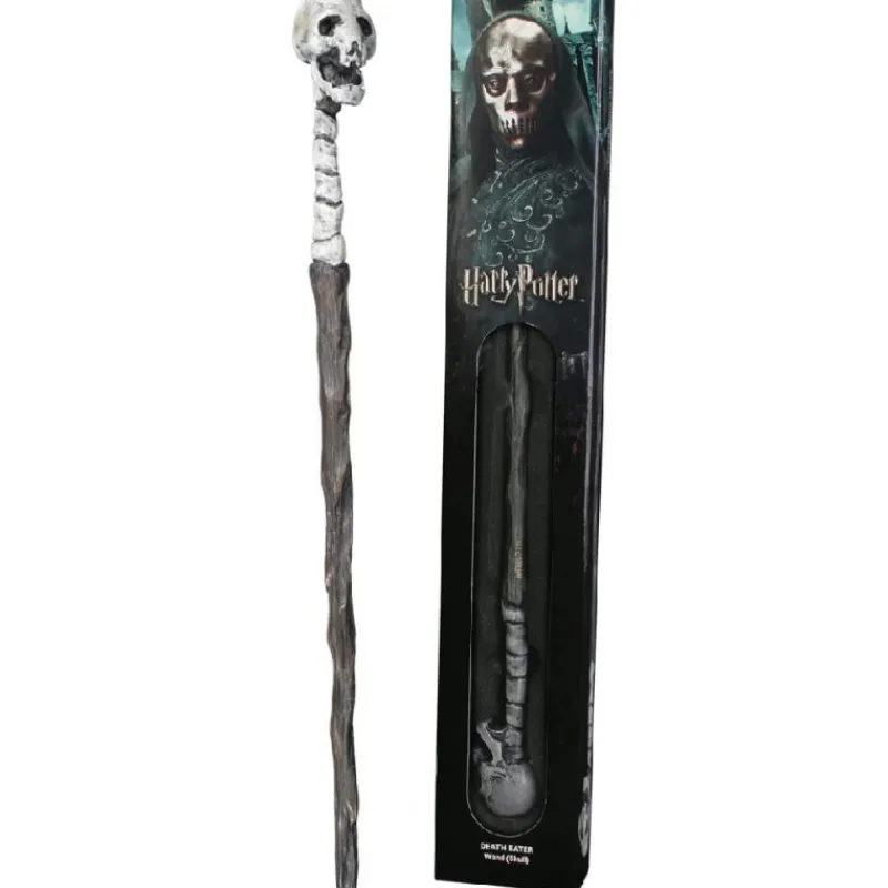 The Noble Collection Varitas Harry Potter^Varita Mortífago Craneo Harry Potter Blister