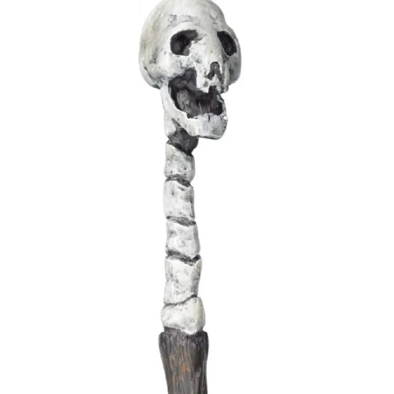 The Noble Collection Varitas Harry Potter^Varita Mortífago Craneo Harry Potter Blister